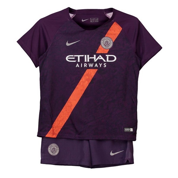 Camiseta Manchester City 3ª Niño 2018-2019 Purpura